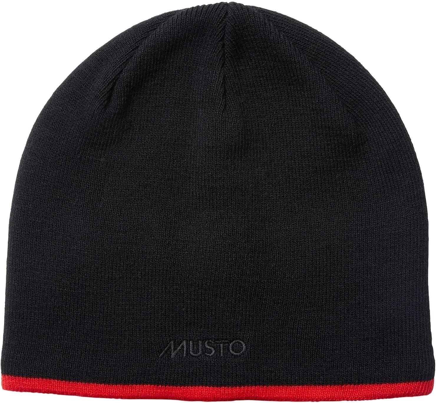 Шапка за ски Musto Knitted Beanie Black One Size Шапка за ски