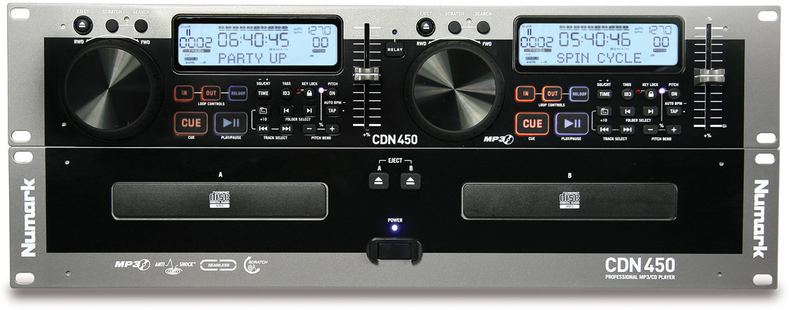 Rackový DJ prehrávač Numark CDN450