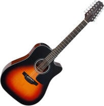 Takamine GD30CE-12 Brown Sunburst 12-струнна електроакустична гітара (Як новий)