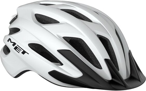 Casco de bicicleta MET Crossover Blanco M (52-59 cm) Casco de bicicleta - 1