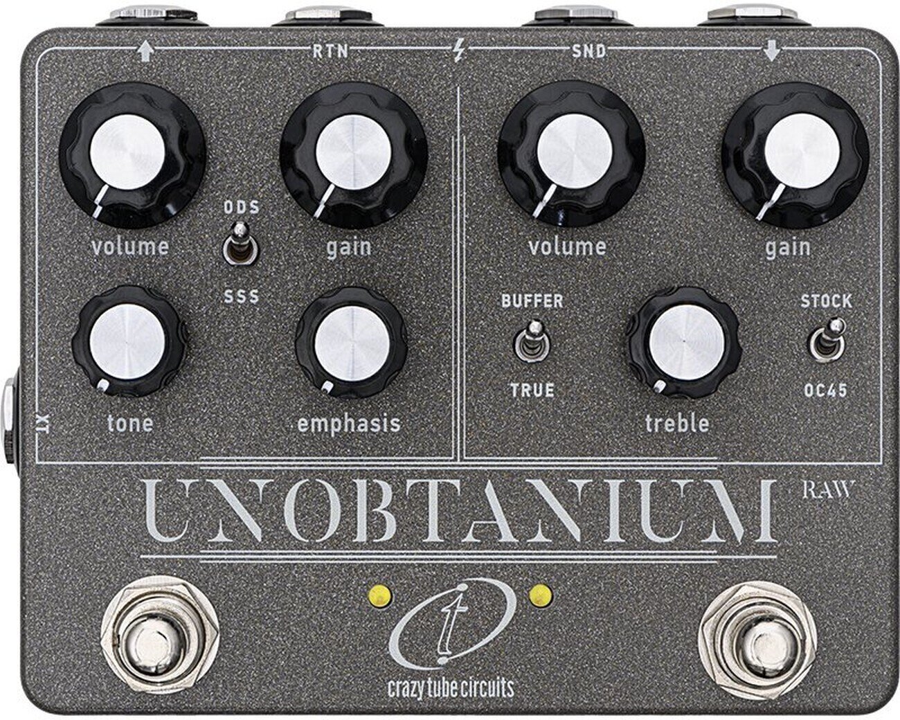 Effet guitare Crazy Tube Circuits Unobtanium Raw Effet guitare