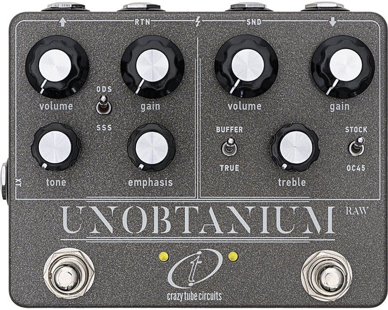 Crazy Tube Circuits Unobtanium Raw Guitar Effect - Muziker