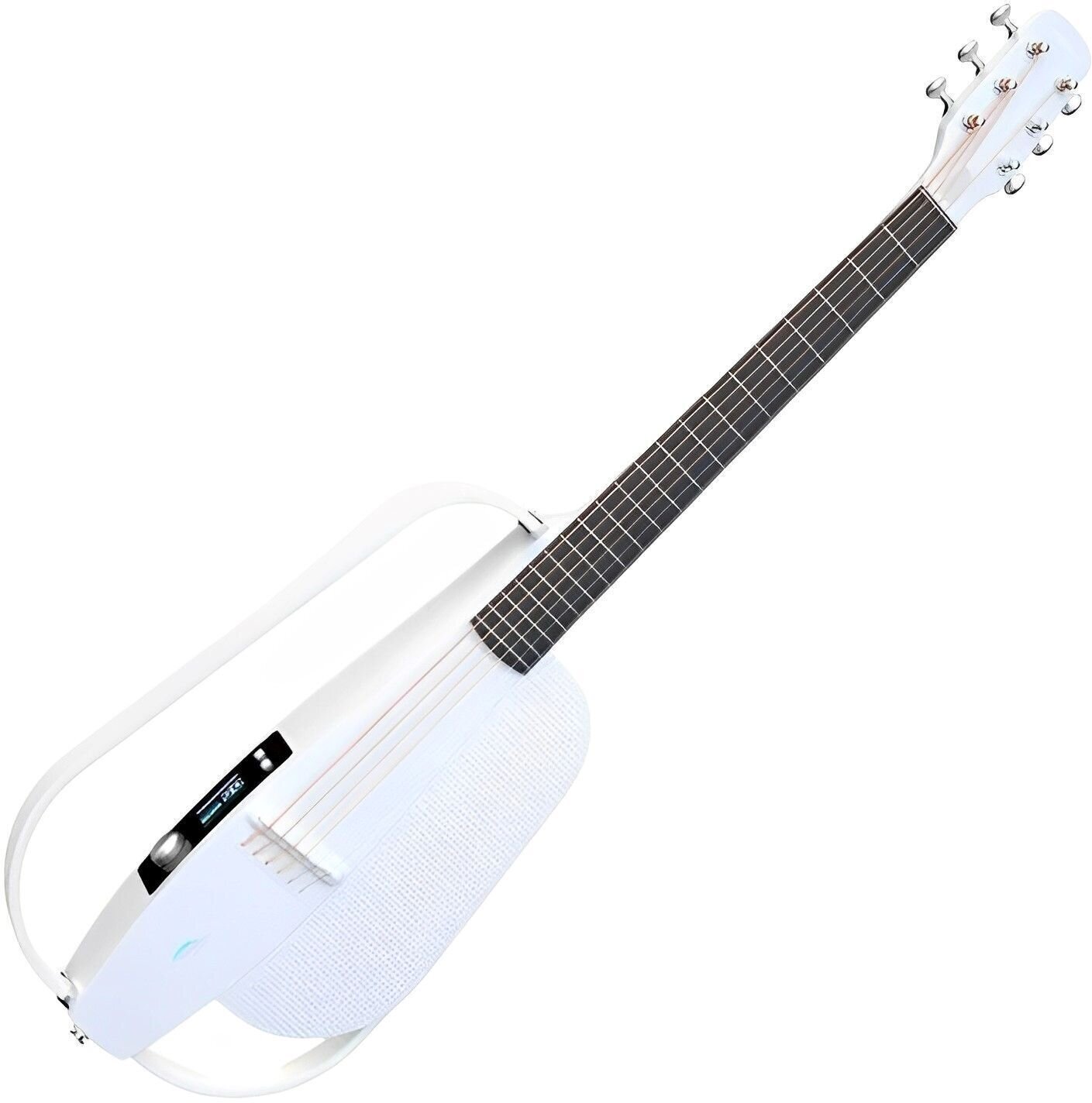 Special Acoustic-electric Guitar Enya Music NEXG 2 Deluxe White Special Acoustic-electric Guitar