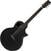 Guitare Jumbo acoustique-électrique Enya Music X4 Pro Acoustic Plis Black Guitare Jumbo acoustique-électrique