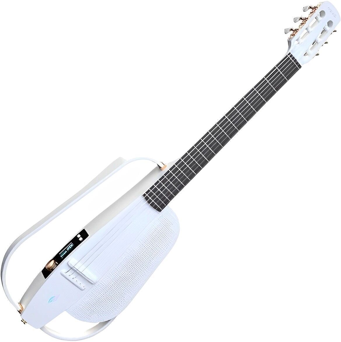 Special Acoustic-electric Guitar Enya Music NEXG 2N White Special Acoustic-electric Guitar