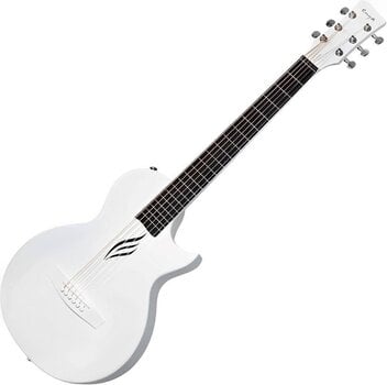 Special Acoustic-electric Guitar Enya Music Nova Go Acoustic Plus White Special Acoustic-electric Guitar - 1