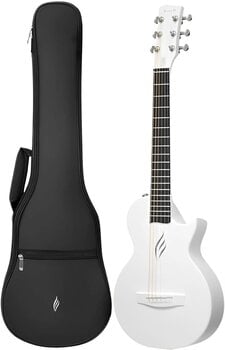 Special Acoustic-electric Guitar Enya Music Nova Go Mini White Special Acoustic-electric Guitar - 1