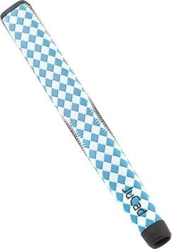 Grip Jucad Coloured Standard White/Blue Check Pattern Grip - 1