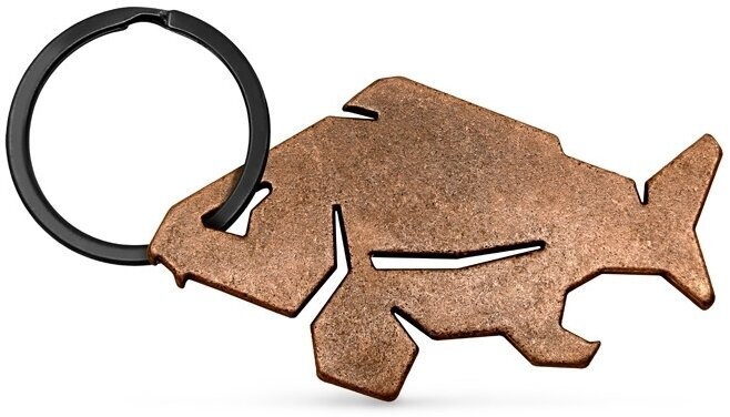 Andra fiskeredskap och verktyg Delphin Key Chain/Bottle Opener CARPENER Bronze