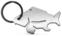 Accessoires en toebehoren voor de visserij Delphin Key Chain/Bottle Opener CARPENER Silver