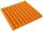 Panneau de mousse absorbant Mega Acoustic PA-PMP5 100x100x5 Orange Panneau de mousse absorbant