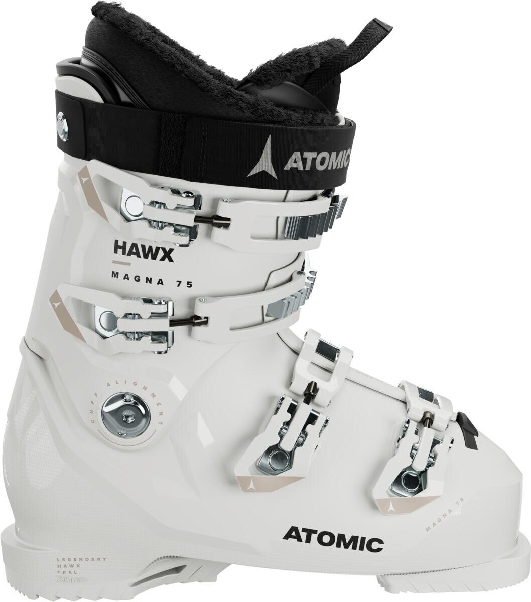 Cipele za alpsko skijanje Atomic Hawx Magna 75 W White/Black 23/23,5 Cipele za alpsko skijanje