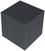 Absorbent foam panel Mega Acoustic Acoustic Cube 15x15 Dark Gray Absorbent foam panel