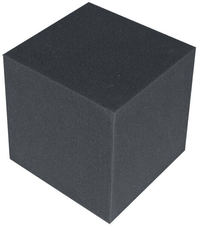 Absorbent Schaumstoffplatte Mega Acoustic Acoustic Cube 18x18 Dark Gray Absorbent Schaumstoffplatte