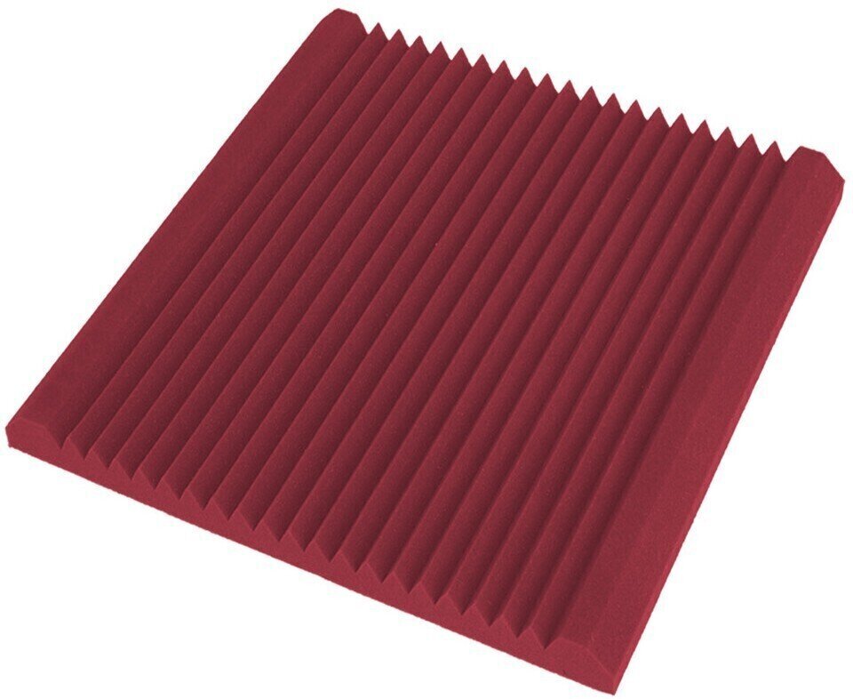 Absorptiepaneel schuim Mega Acoustic PA-PM-A 60x60 Red Absorptiepaneel schuim