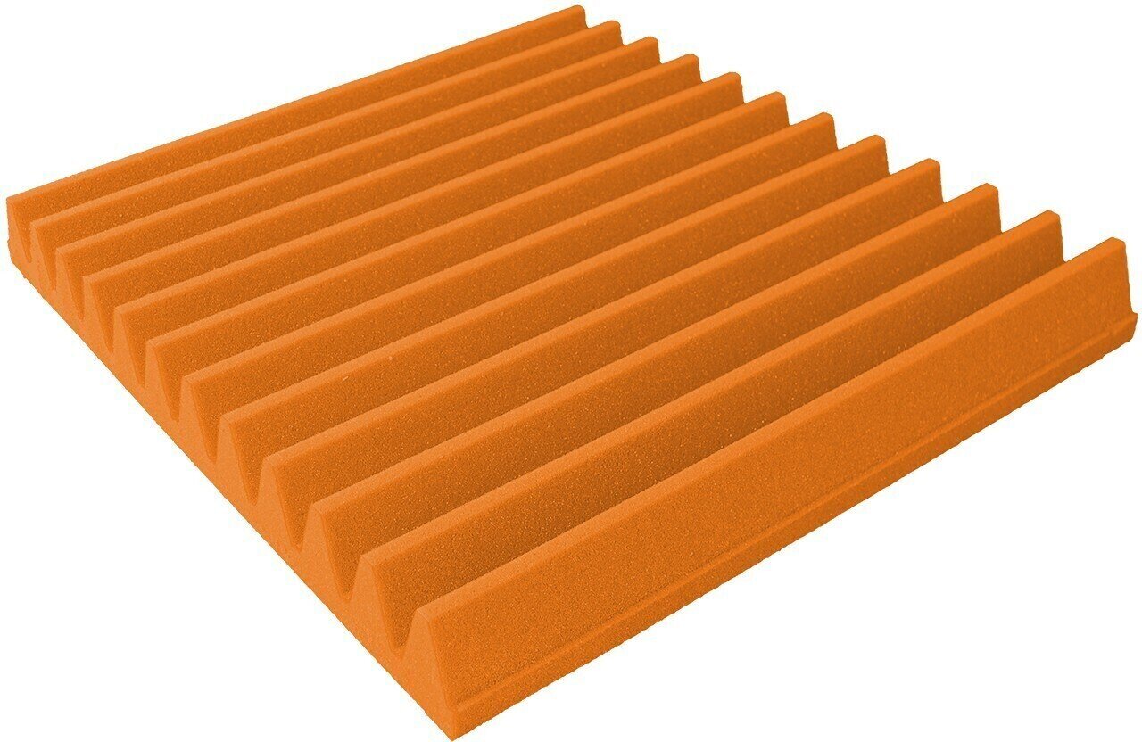 Absorbent Schaumstoffplatte Mega Acoustic BPA-PM 60x60 Orange Absorbent Schaumstoffplatte