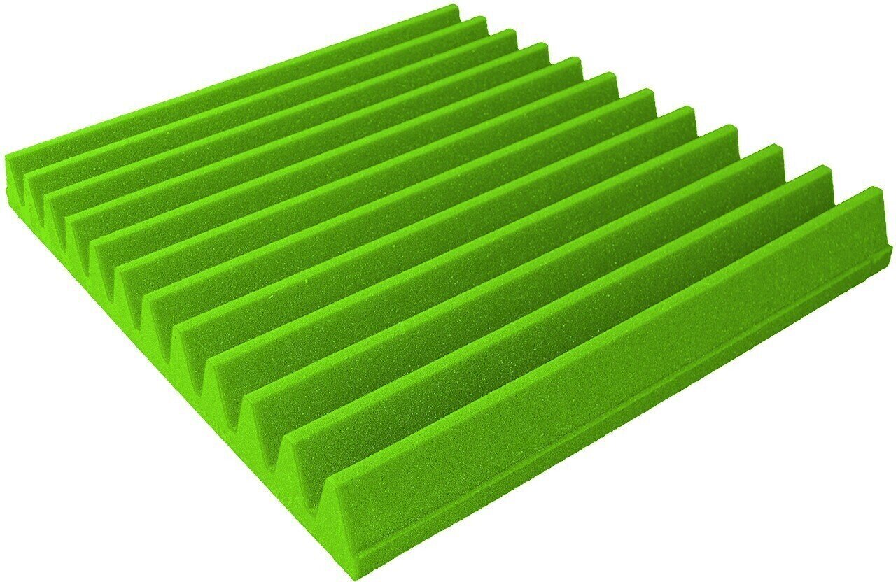 Absorbent foam panel Mega Acoustic BPA-PM 60x60 Green Absorbent foam panel