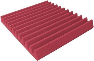 Absorbent foam panel Mega Acoustic BPA-PM 60x60 Red Absorbent foam panel
