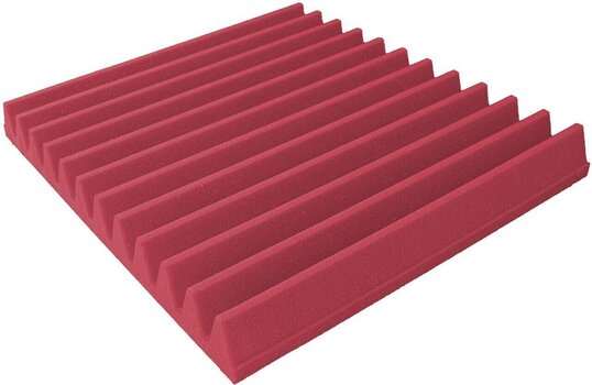 Absorptiepaneel schuim Mega Acoustic BPA-PM 60x60 Red Absorptiepaneel schuim - 1