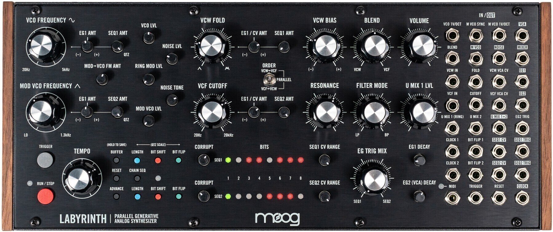 Syntezatory MOOG Labyrinth Syntezatory