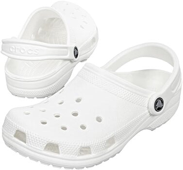 Unisex čevlji Crocs Classic Clog Sandali White 48-49 - 1