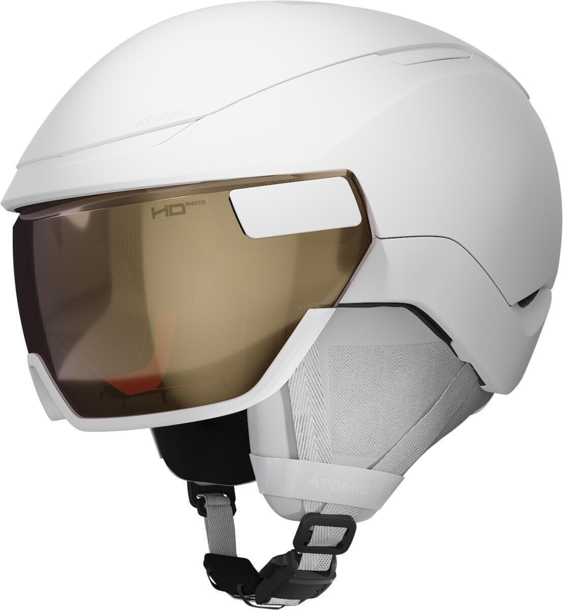 Casco de esquí Atomic Revent GT Amid Visor HD Photo White Heather S (51-55 cm) Casco de esquí