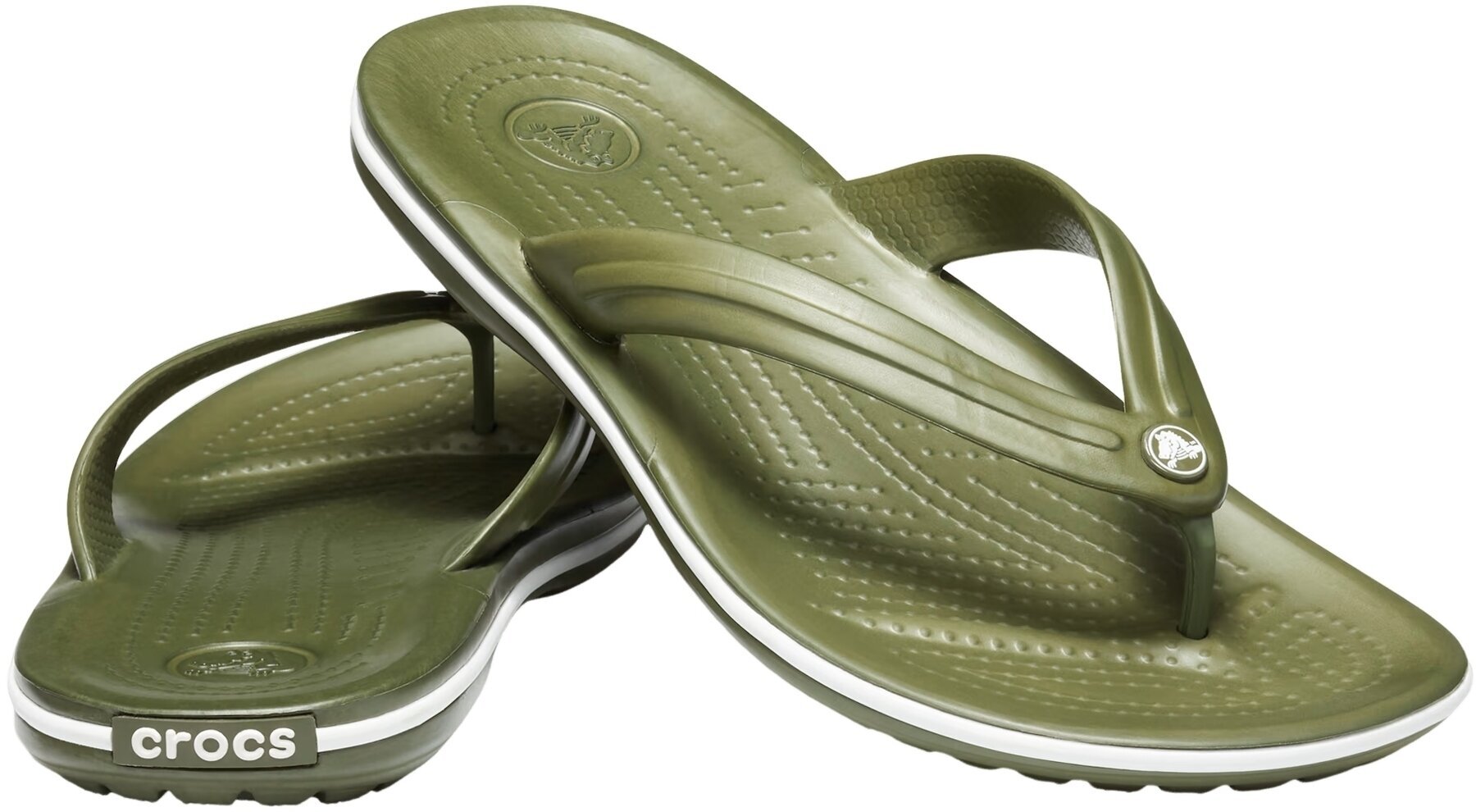 Unisex Schuhe Crocs Crocband Flip 37-38 Schlappen