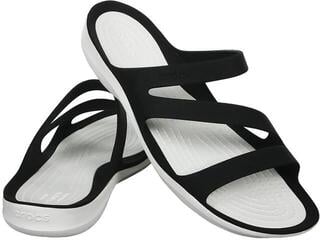 Womens Sailing Shoes Crocs Women's Swiftwater Black/White