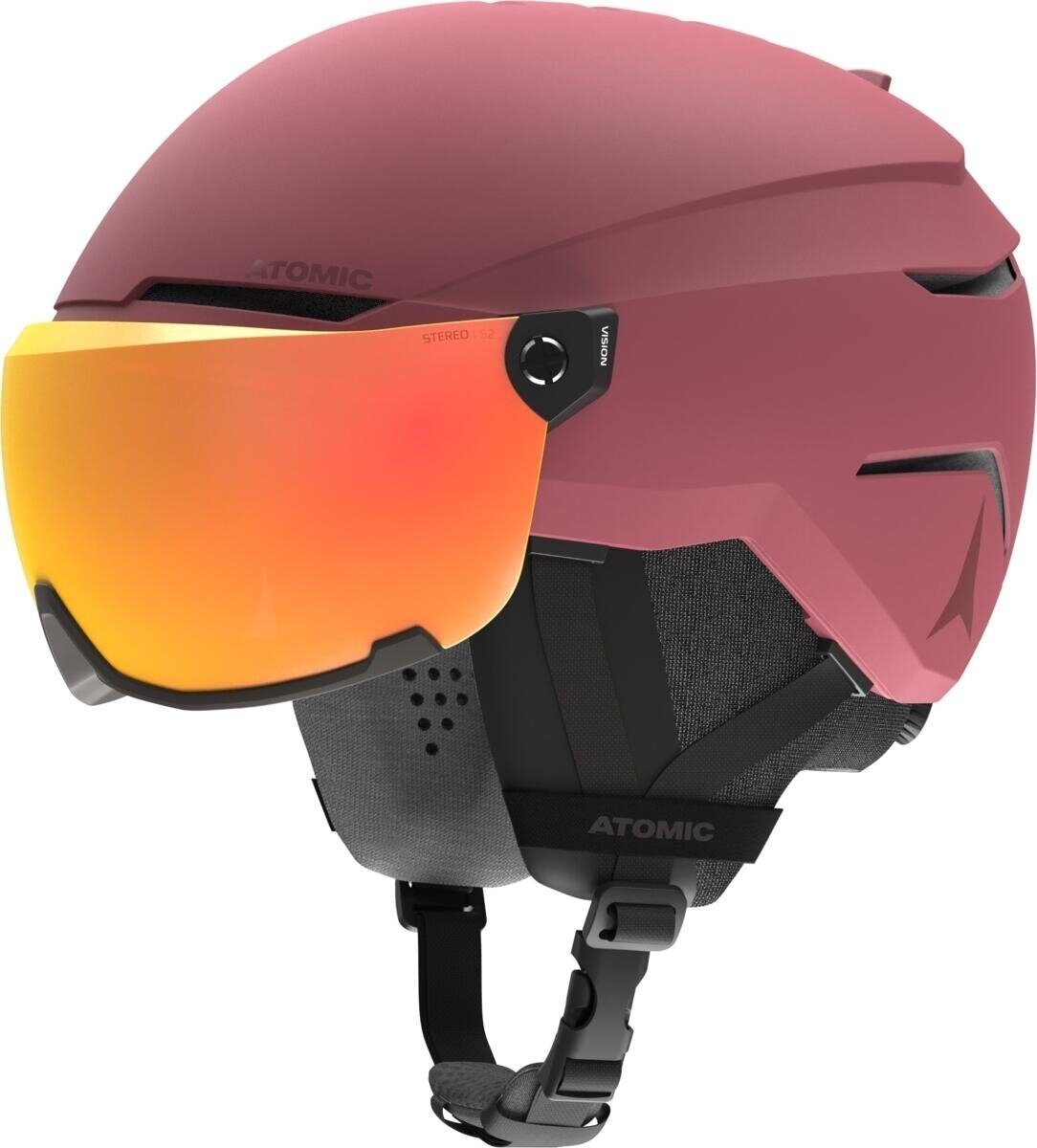 Casco de esquí Atomic Savor Visor Stereo Maroon S (51-55 cm) Casco de esquí