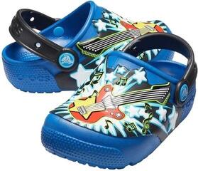 Kids Sailing Shoes Crocs Fun Lab Guitar Clog Blue Jean