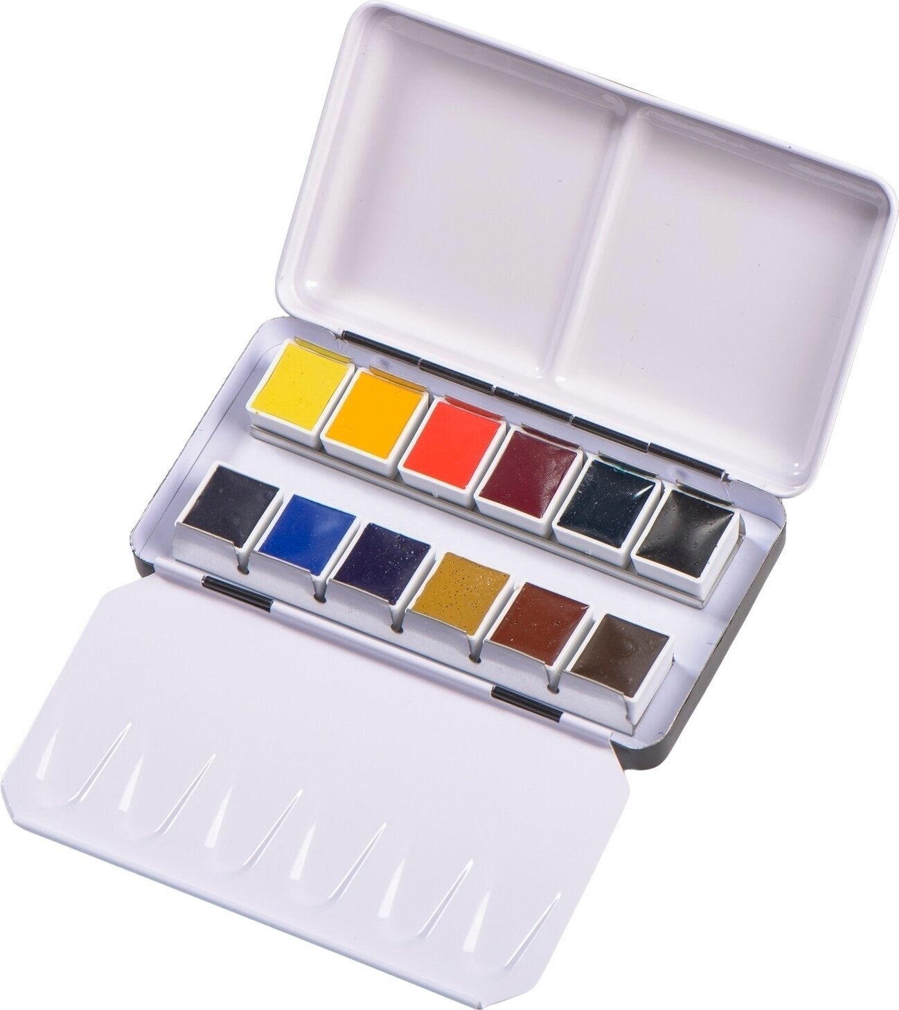 Aquarelverf Blockx Watercolour Metal Box Waterkleur Mix 12 stuks