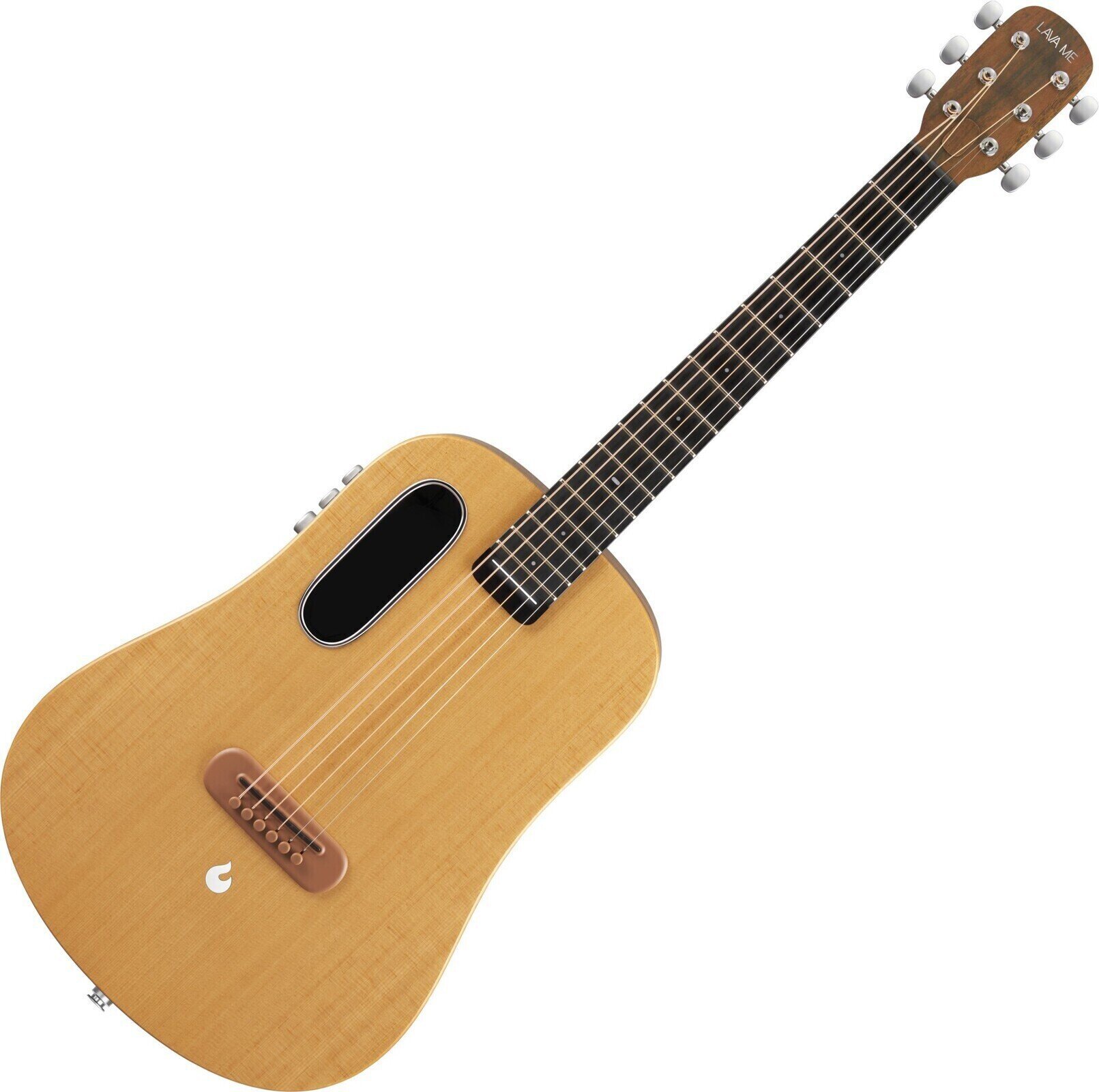 Electro-acoustic guitar Lava Music ME air Spruce Woodgrain Brown Electro-acoustic guitar