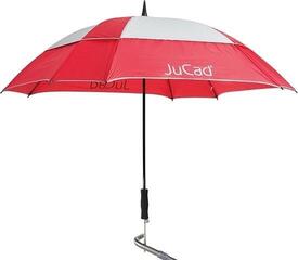 Deštníky Jucad Telescopic Windproof With Pin Deštníky Red/Silver