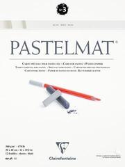 Skizzenbuch Clairefontaine Pastelmat Glued Pad N3 Skizzenbuch 30 x 40 cm 360 g