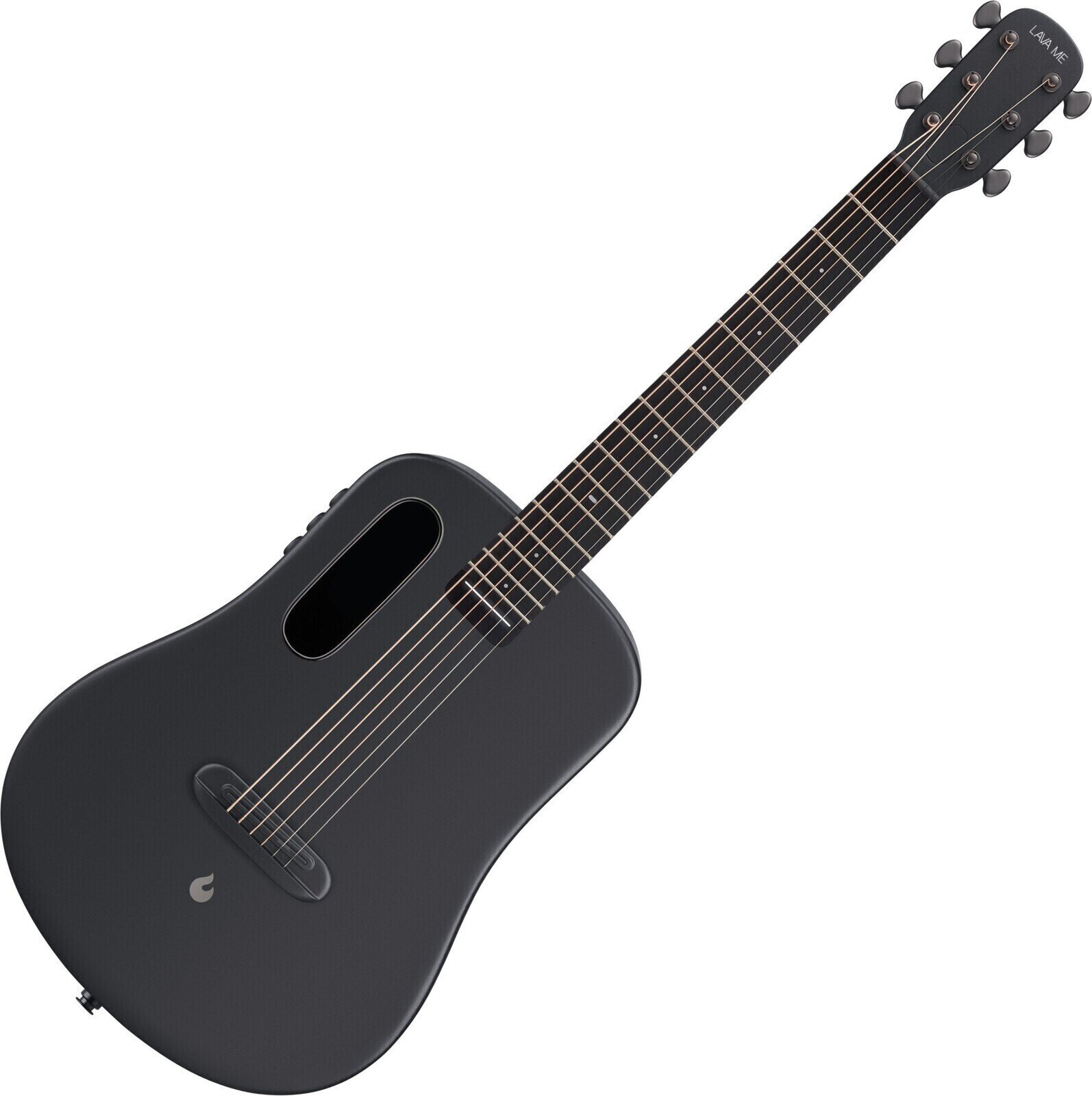 Elektro-akoestische gitaar Lava Music ME air Carbon Black Elektro-akoestische gitaar