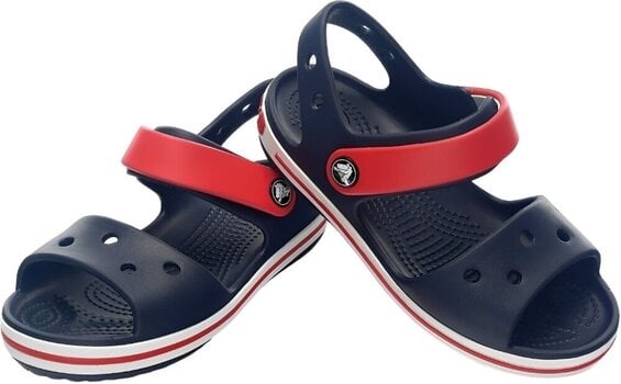 Jachtařská obuv Crocs Kids' Crocband Sandály Red/Navy 30-31 - 1