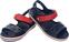 Jachtařská obuv Crocs Crocband Sandály Red/Navy 32-33