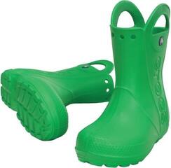 Sejlersko til børn Crocs Kids' Handle It Rain Gummistøvler Grass Green 33-34