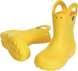 Calçado náutico para crianças Crocs Kids' Handle It Rain Yellow