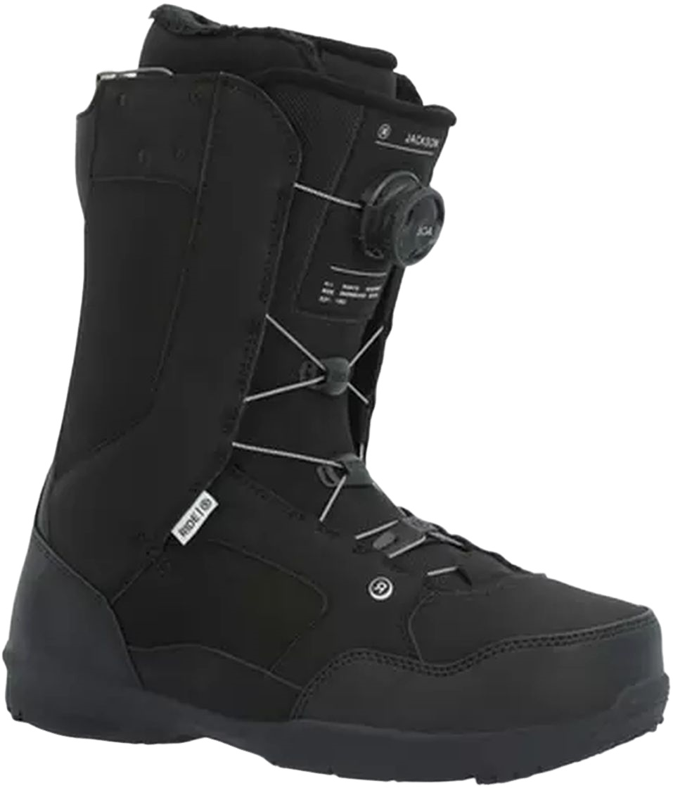 Snowboardové topánky Ride Jackson BOA Black 45 Snowboardové topánky