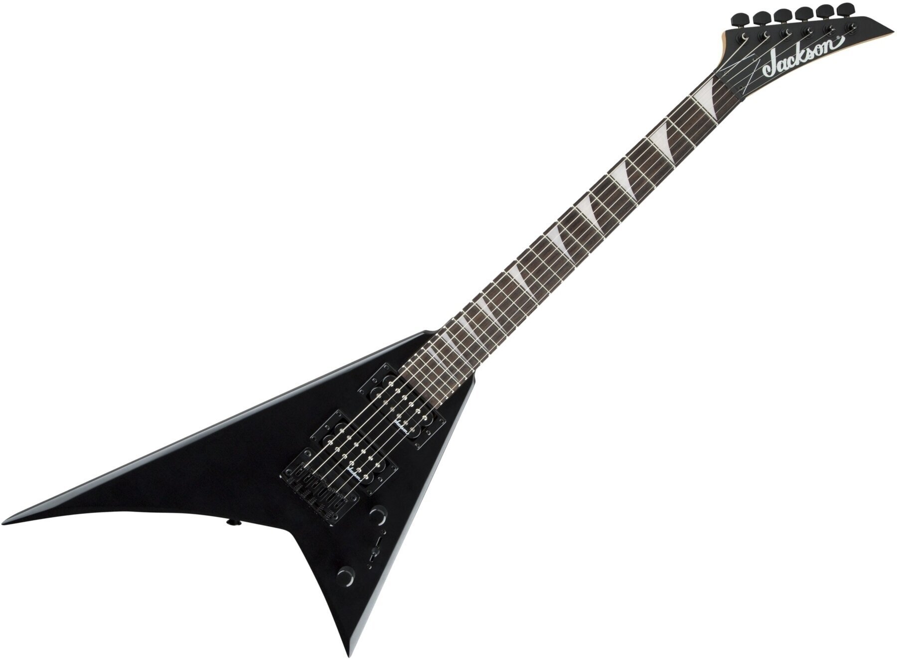 Elektrická kytara Jackson JS1X Rhoads Minion AH FB Satin Black Elektrická kytara