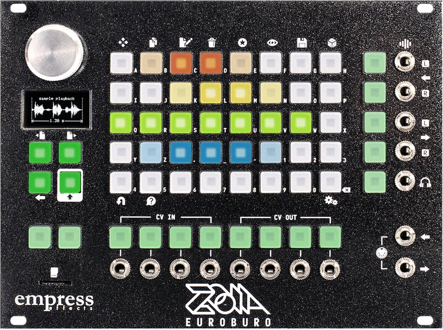 System modułowy Empress Effects ZOIA Euroburo System modułowy