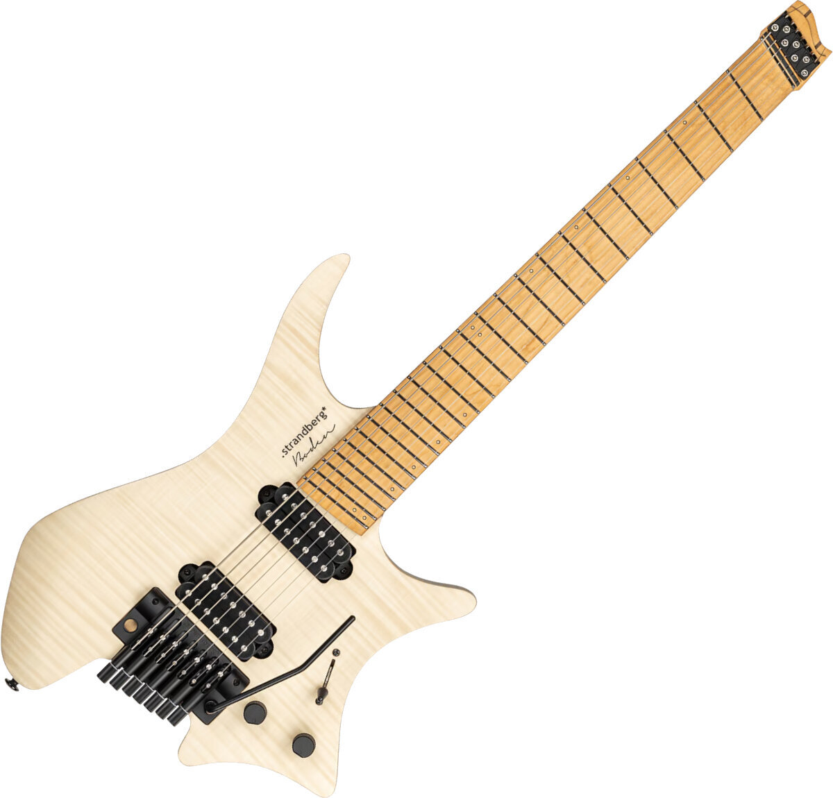 Huvudlös gitarr Strandberg Boden Standard NX 7 Tremolo Natural Huvudlös gitarr