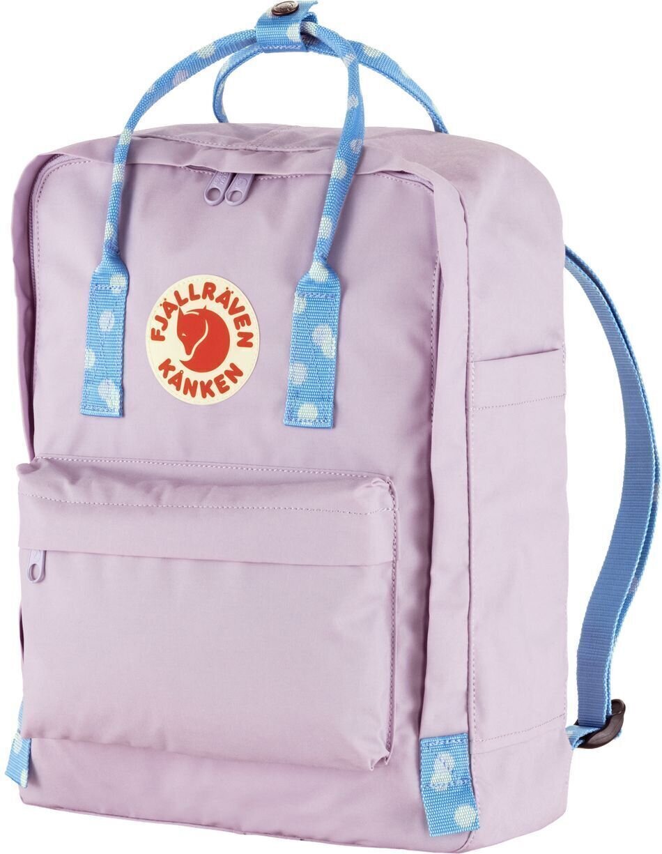 Лайфстайл раница / Чанта Fjällräven Kånken Pastel Lavender/Confetti Pattern 16 L Раница