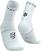 Calcetines para correr Compressport Pro Marathon V2.0 White/Black Calcetines para correr