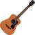 Dreadnought Guitar Guild Traveler Natural Mahogany Dreadnought Guitar