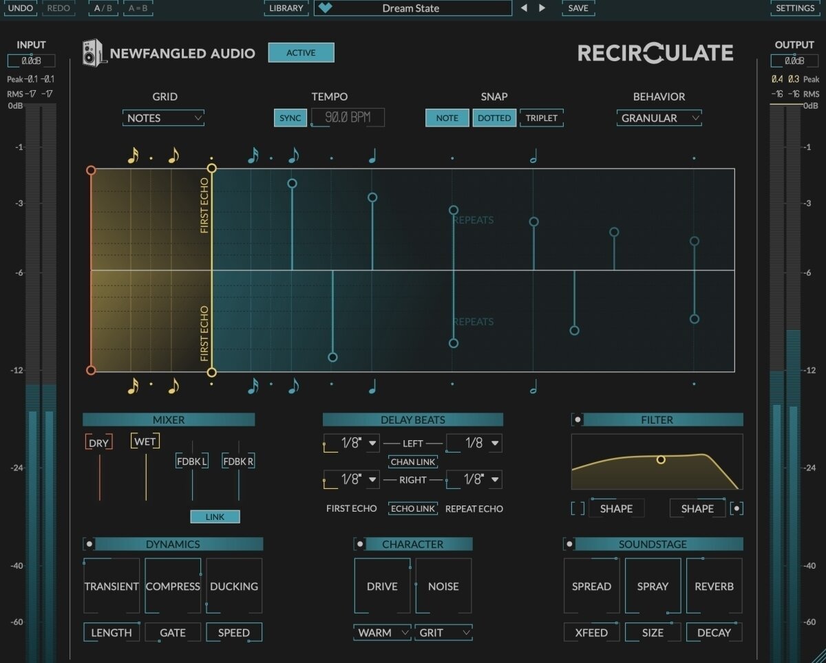 Logiciel de studio Plugins d'effets Newfangled Recirculate (Produit numérique)