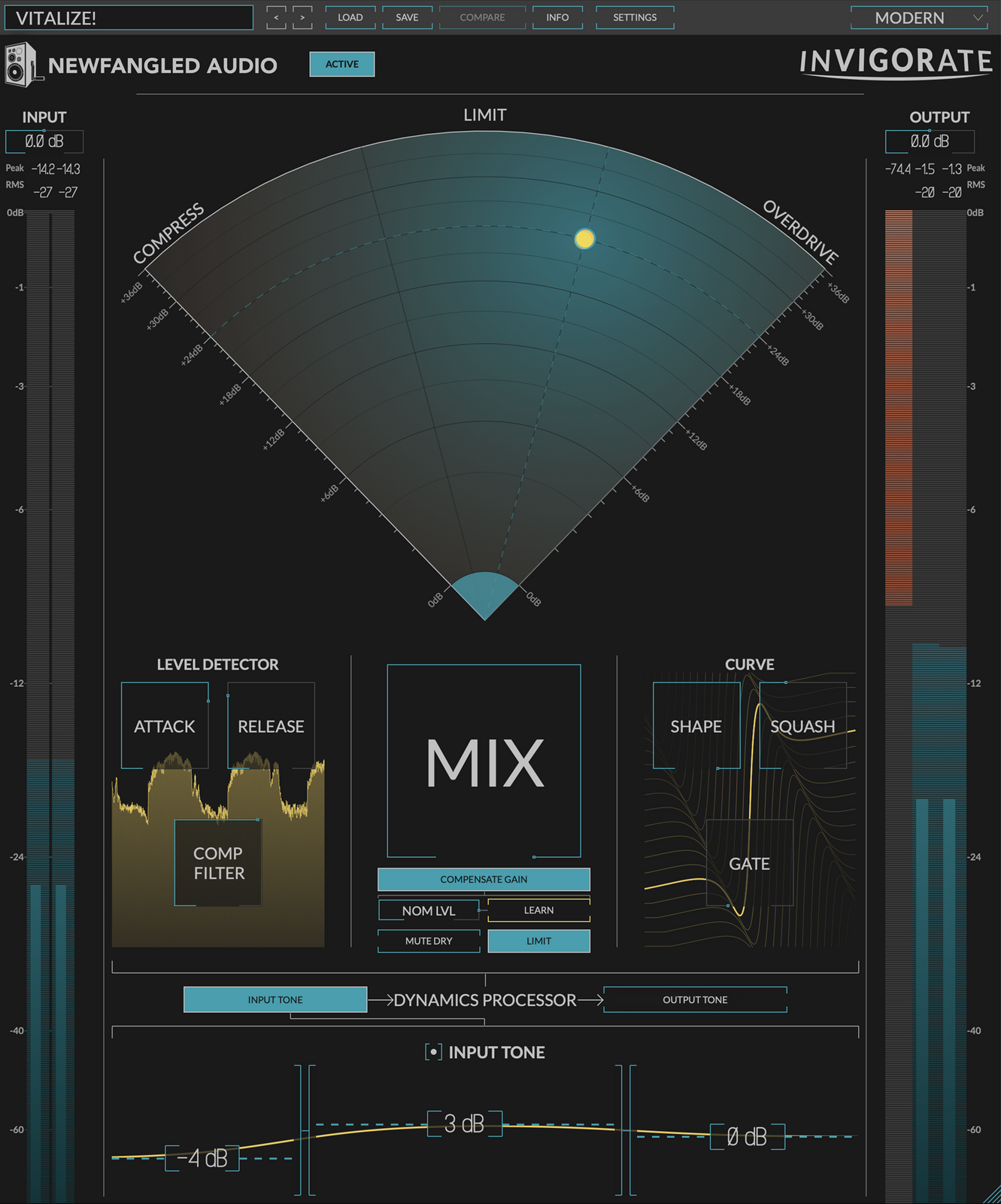 Plug-Ins för effekter Newfangled Invigorate (Digital produkt)