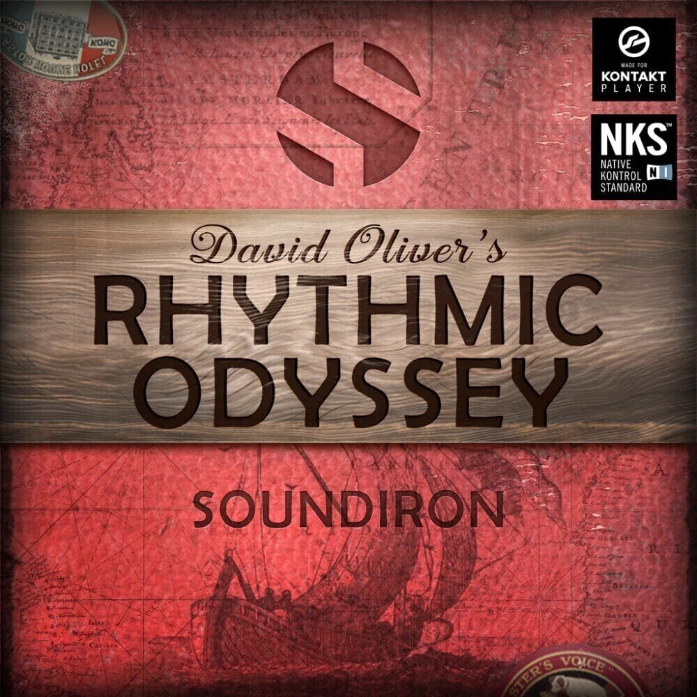 Sample and Sound Library Soundiron David Oliver's Rhythmic Odyssey (Digital product)