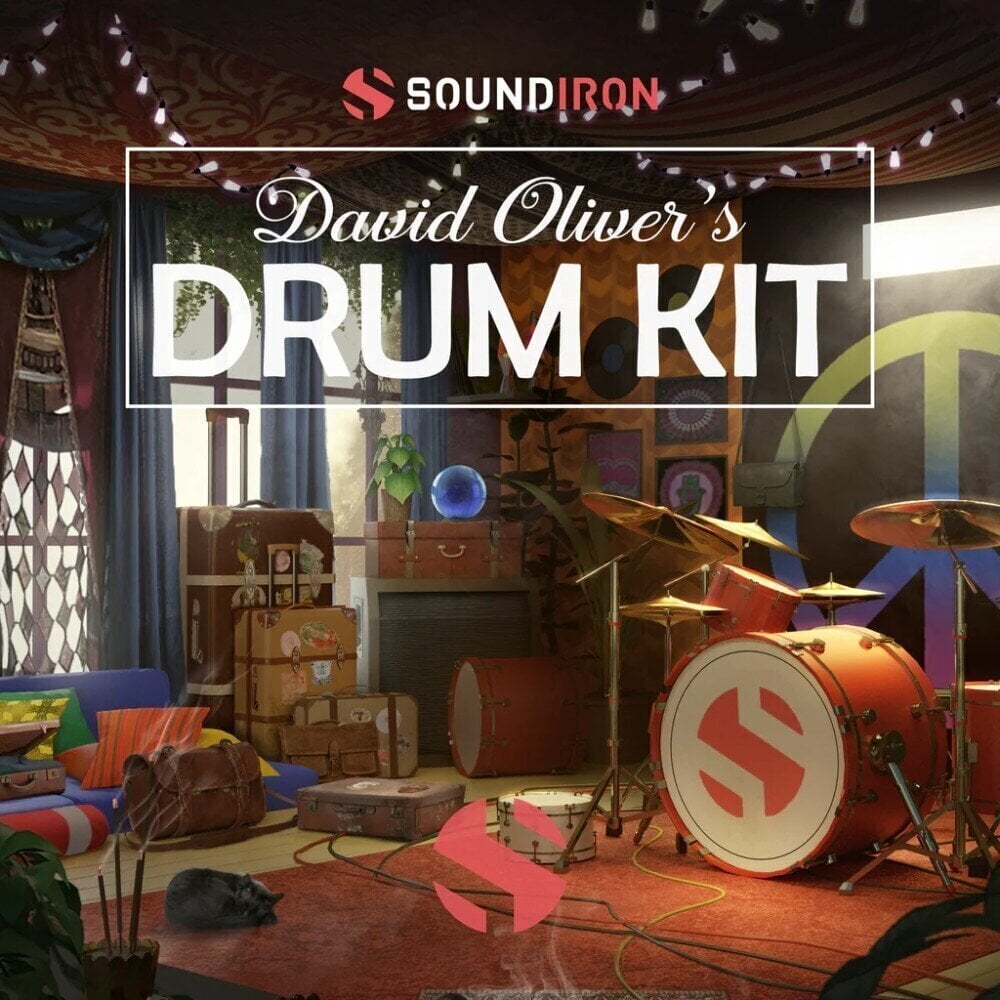 Bibliothèques de sons pour sampler Soundiron David Oliver's Drum Kit (Produit numérique)